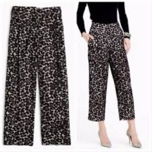 JCrew Collection Black Lace Patio Pants 12